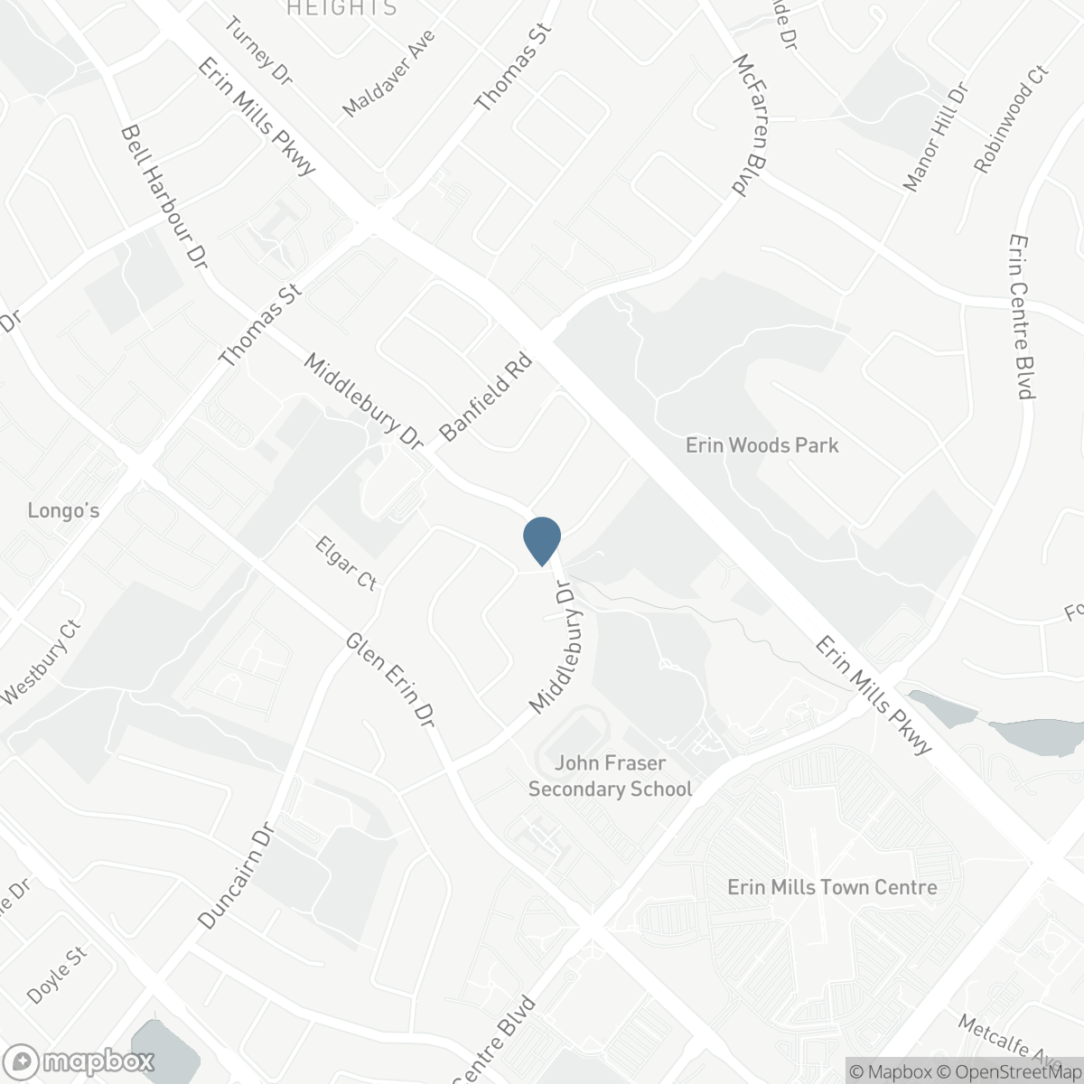 5386 MIDDLEBURY DRIVE N, Mississauga, Ontario L5M 5E6